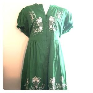 ModCloth Embroidered Retro-inspired Dress 3x NWOT